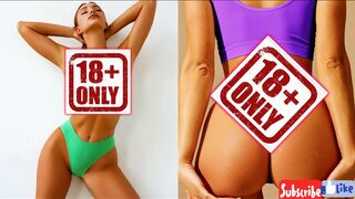 ✅Lingerie Try On Haul | See-Through Lingeries Haul Bikini[4K] #lingerie #lingerietryon #lingeriehaul