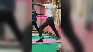 amazing great human being ???? yoga for senior citizens #trending #shorts ???? Alpesh yoga t