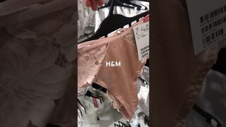 Lingerie H&M underwear❤️Price Zara Shopping #hm#lingerie #underwear #deutschland #luxurylife