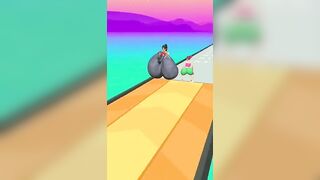 Twerk run 3d gaming????#shorts #viral #gaming #trending