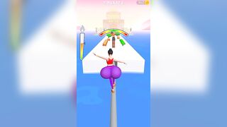 Running and scoring : Twerk running#games #viral #ytshorts #twerk