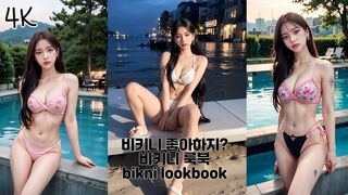 (4K 세로 룩북) 비키니 좋아해? do you like bikini? ㅣ 비키니 룩북 bikini lookbook ㅣ 4K 세로 룩북