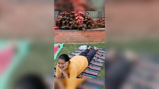 yoga with Ganpati Dhol Tasha #shorts #short #viral #trending #ytshorts #today #ganeshchaturthi