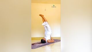 Lying down on back yoga poses #yogaurmi #yoga #yogabody #yogapose #yogawithurmipandya #yogaasana