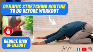 Simple Dynamic Stretching Warm Up Routine - Pre Workout Warm Up