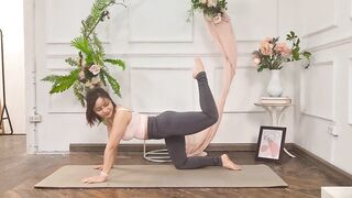 Yoga and Stretching Morning Ritual - Simple Abdominal and Back Exercises at Home