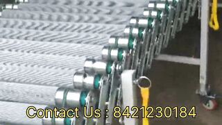 Flexible Roller Conveyor | M Steel Flexible Roller Conveyor | Flexible Conveyor @Innovativesystem