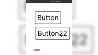 Flexible Button in Figma | #Autolayout #Figma #shorts