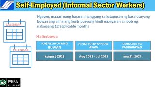 SSS Self-Employed Payment Deadline Date | Sino sino ang mga SSS Self Employed Members