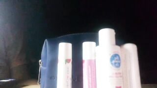 Moms co product review | *Try on haul * | Lip balm | Handcream | Pouch #momsco #tryon #haul #review