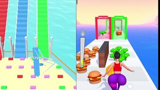 Bridge Race // Twerk // All Level Gameplay Android, iOS - NEW APK BIG UPDATE