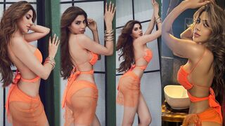 बोल्डनेस की हदे पार कर रही है Nikki Tamboli, बाथरूम में BIKINI पहन करवाया Photoshoot