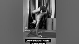 How To Do Urdhav-Mukha-Hasta-Padamasana/How To Do Handbalance Yoga/Handstand Yogasana-Yoga Saathi.