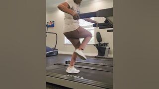 #shorts || Treadmill Dancercise Warmup Awakening #stretching #cardio #balance #rotations #fitness