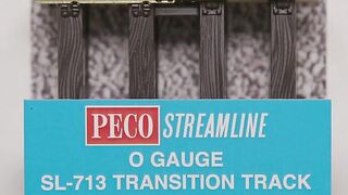 NEW PECO Streamline O scale Code 143 "flat bottom" flexible track - with concrete sleepers/ties