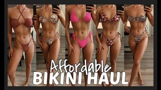 Lauren Colvin - Affordable Bikini & Cover Up Try On Haul