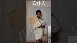 Zara dress try on haul #youtubeshorts #zara #explorepage #fashiontrends #zaradress #zarahaul