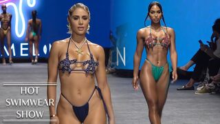 ???? 2023 MIAMI SWIMWEAR COLLECTION｜Slow｜#lingerie #fashion #model ????✨