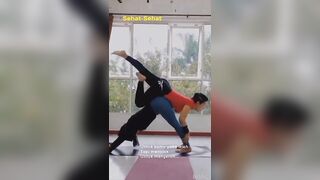 semangat sehat berlatih acroyoga #acroyoga #yoga #yogalife #shortsvideo