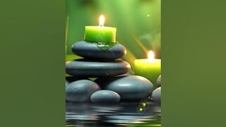 Bamboo Water Sounds & Relaxing Piano Music For Sleeping, Spa & Yoga