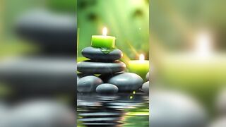 Bamboo Water Sounds & Relaxing Piano Music For Sleeping, Spa & Yoga