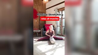 "How to Achieve the Perfect Side Split: Passive & Active Stretching Techniques" #pilates