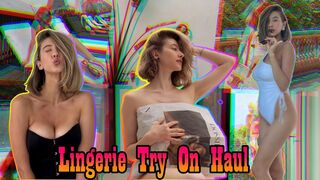 Lingerie Try On Haul See Through Lingeries Haul MODEL KatiaBang #10