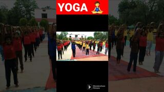 Yoga ????‍♀️ ????‍♂️ by students of BPS || #shortsvideo