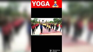 Yoga ????‍♀️ ????‍♂️ by students of BPS || #shortsvideo