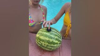 Stretching a Watermelon with plungers- pt 2