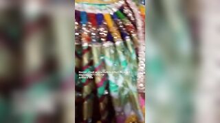 Navratri, Diwali special Mata Rani Multi colour very beautiful dress ., flexible dress ( available)