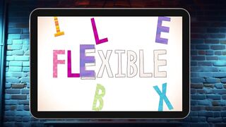 Aprender Inglês Brincando: 'FLEXIBLE' - Diversão na Alfabetização em Inglês!