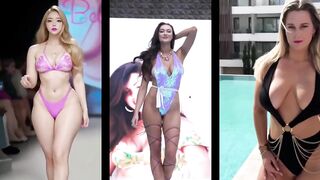 Demi Rose + Marissa Dubois + Megan Mae + Beatriz Corbett + Mikaela Lafuente + Lucero Alejo #bikini