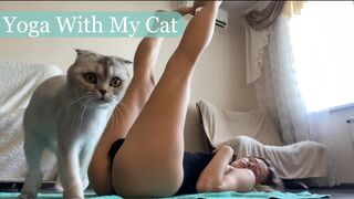 Yoga With My Cat ????????