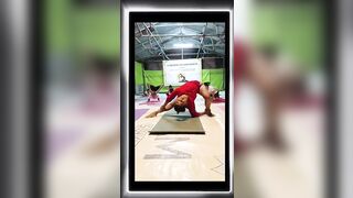 Power full twisting yoga pose # Neha // BABLA YOGA TRAINING CENTER