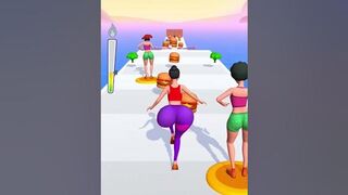 twerk race 3d gameplay #gaming #shorts #viral