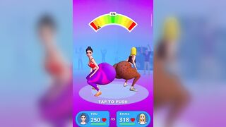 Twerk app 2nd gameplay #bumfight #shortsfeed #shorts #funny #mobilegame #funnygame #gameplay #twerk