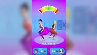 Twerk app 2nd gameplay #bumfight #shortsfeed #shorts #funny #mobilegame #funnygame #gameplay #twerk