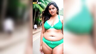 Warangal's Plus-Size Beauty: Embracing Individuality Part 02