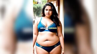 Warangal's Plus-Size Beauty: Embracing Individuality Part 02