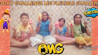 ????today challenge leg flexible challenge????our galataa number 1???????? Lithu's Lifestyle