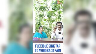 Engineers testimonial-Flexi sink tap|Aqua excel flexible taps #tapsmanufacturer#avoidbackpain