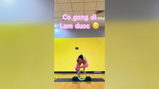 Back banding wheel yoga acro yoga pose/yoga doi tap voi vong #shorts #wheel #acroyoga #yogadoi #monu