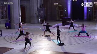 This iconic SF cathedral hosts weekly yoga sessions