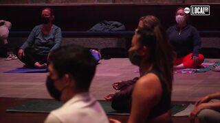 This iconic SF cathedral hosts weekly yoga sessions