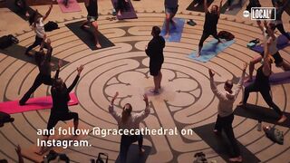 This iconic SF cathedral hosts weekly yoga sessions