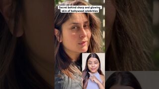 Secret behind glowing skin and sharp face of bollywood celebrities | Face Yoga #skincare #faceyoga