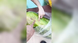 Stretching a Watermelon with plungers- pt 9