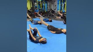 stretching workout session #viral #fitness #workout #exercise #fit