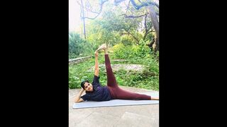 Leg flexible???????? Anatasana#shorts #short #yoga #trending